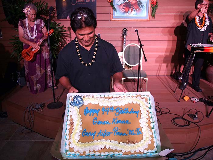 Eric Keawe and Cake